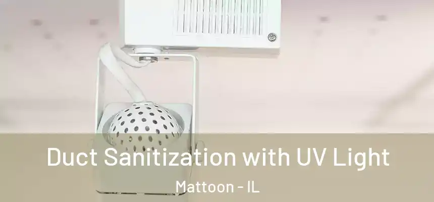  Duct Sanitization with UV Light Mattoon - IL